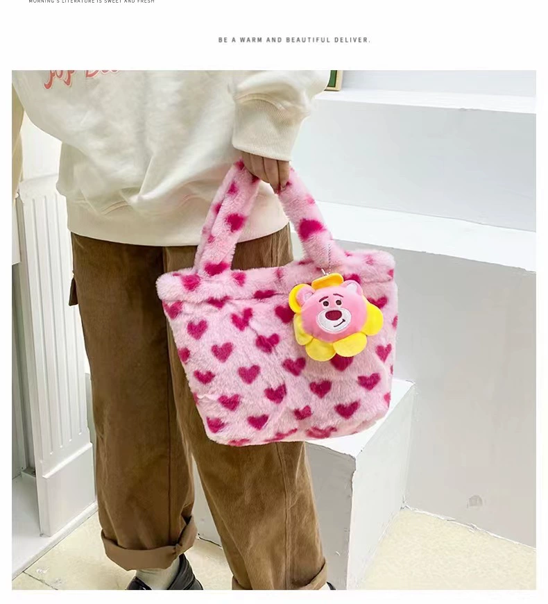MLB, strawberry, one-shoulder bag, shoulder bag