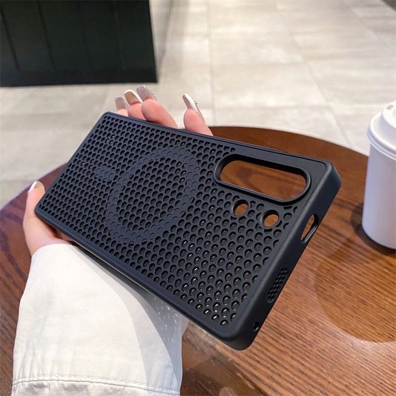 Red Magic 10Pro+ 磁気冷却携帯電話ケース Red Magic 10Pro 通気性冷却落下防止保護カバーに適しています。|undefined