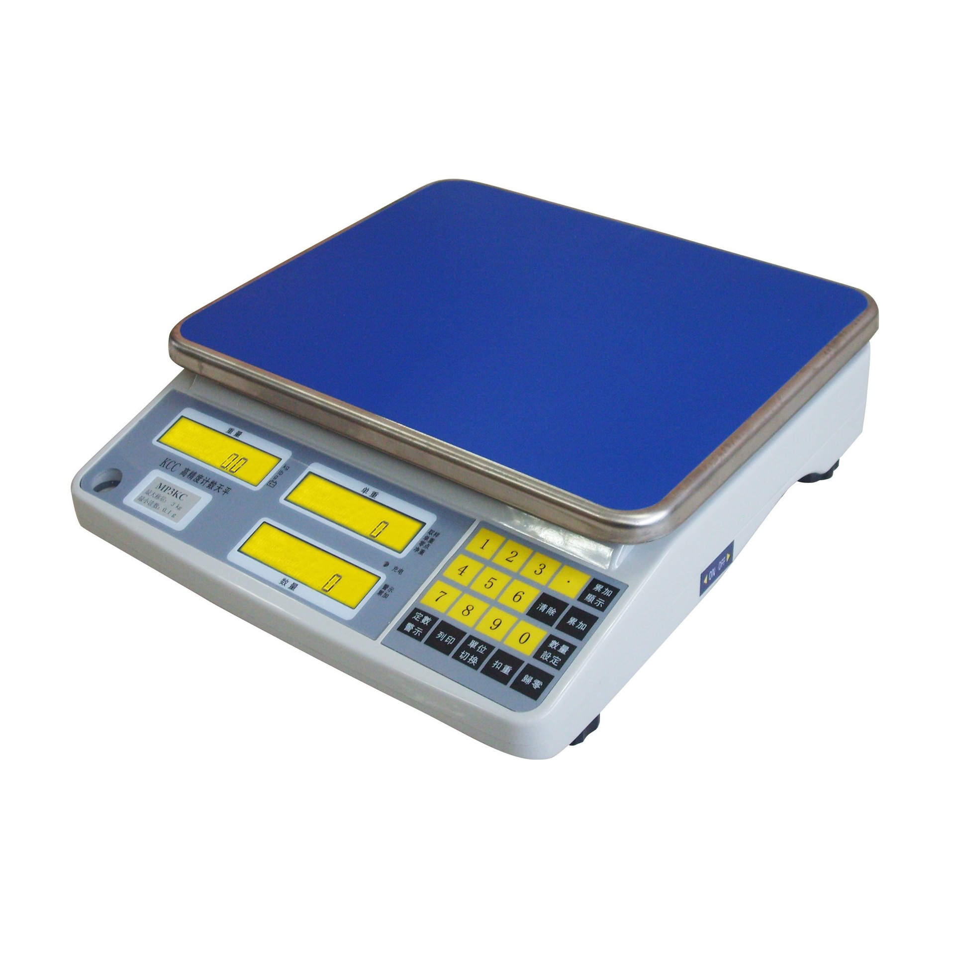 【上海恒平】MP6KC/MP3KC电子计数天平/6kg/0.2g/3kg/0.1g