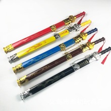 厂家直供武士刀剑竹子青龙剑儿童木剑尚方宝剑未开刃景区庙会货源