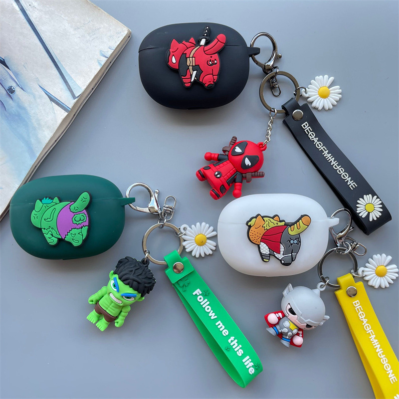 Applicable to vivo TWS 3e Real Wireless Bluetooth headset protective cover new cartoon silicone charging box soft case