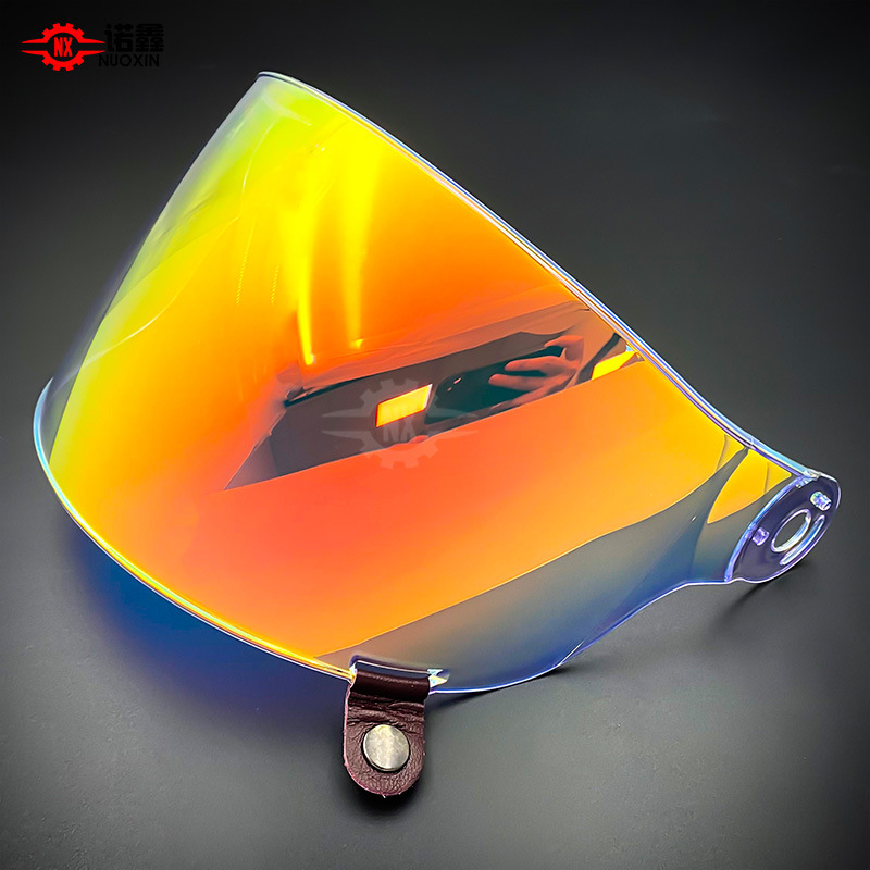 Suitable for Flat Bell Bullitt Retro Helmet Lenses, Color-Changing Anti-Fog Stickers, Day and Night Universal Accessories