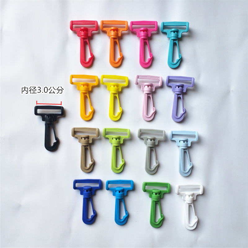 Inner diameter 3cm rotating hook luggage accessories hanging pet hook clothing accessories hook lobster clasp hook hook hook