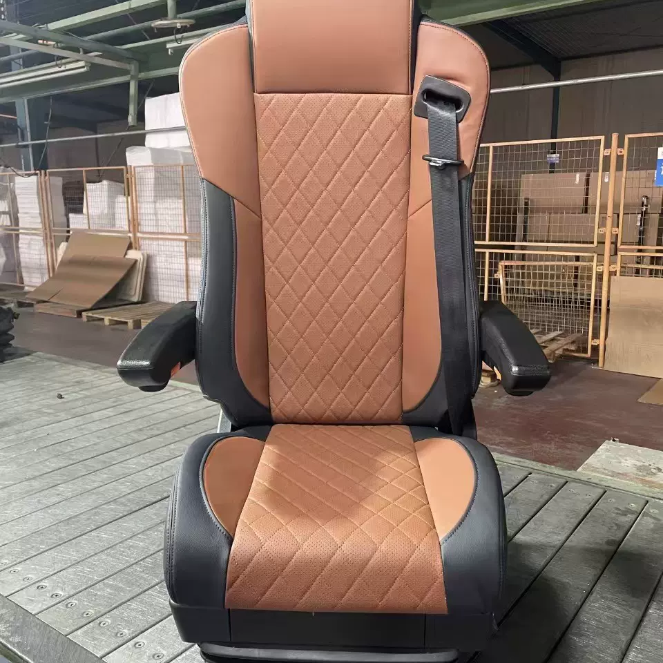 新款李尔航空气囊座椅领航者货车重卡通风通用改装加热卡车牵引车