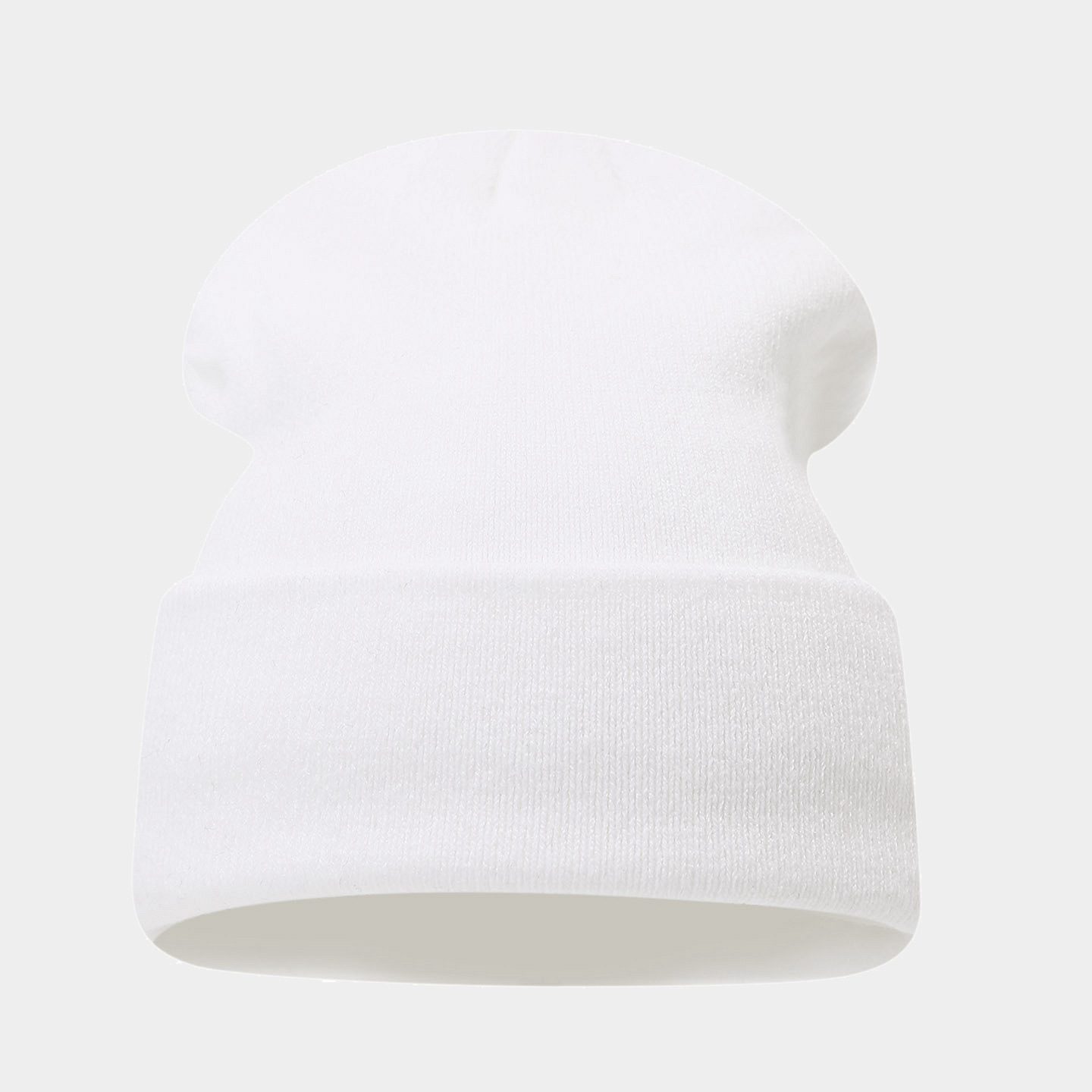 Coreano de alta elasticidad, gorra de lana simple, gorra de punto caliente, gorra de estilo japonés de color sólido sin bordes para hombres y mujeres