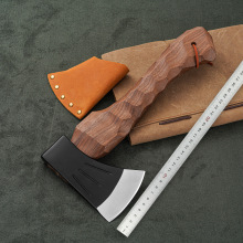 跨境热销户外营地手斧露营便携砍柴消防开山斧多功能小刀求生工具