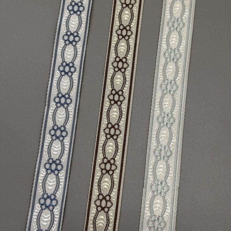 2cm Simple Ethnic Minority Miao Handmade Decorative Embroidery Lace Trim Accessories Hanfu Clothing Ribbon Garment Accessories