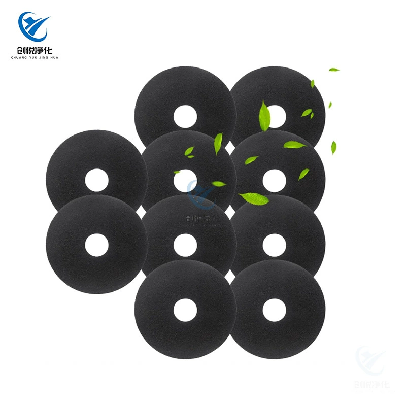 Активированный уголь фильтр хлопчатобумажный ящик для кошачьего песка фильтр для скрытого кошачьего песка цветочный горшок фильтр хлопок