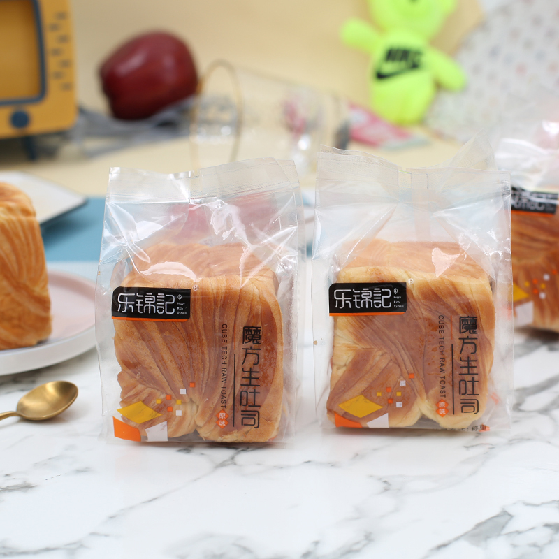 楽錦記ルービックキューブ生トーストパンミルクの香り朝食パンスナック|undefined