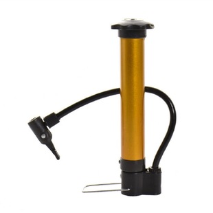 Portable Mini Pump Mountain Bike Ball Basketball Football Electric Vehicle High Pressure Small Inflatable Pump Mesh Bag