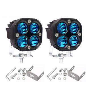 Car 3inch LED Work Light 4led High Bright 40w Spotlight Modified Off-road Vehicle Light Engineering Auxiliary Light
