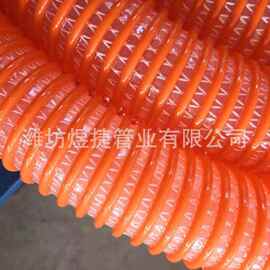 PVC防静电纤维增强复合抽油排污耐压吸粮排污除尘塑料网纹塑筋管