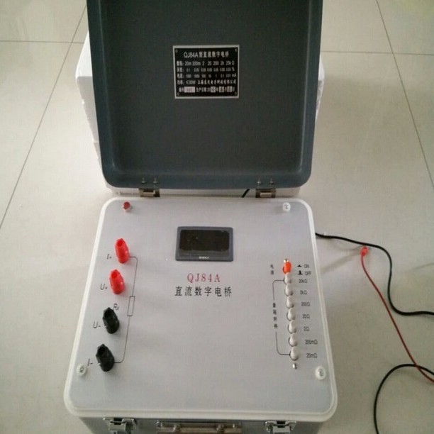 数字显示电桥 QJ84A型数字直流双臂电桥 QJ83A直流电阻电桥东茂