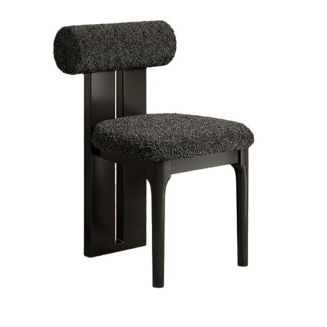 Mesas y sillas de comedor de madera maciza medieval, silla de respaldo para el hogar de estilo retro francés, diseño, maquillaje informal, silla de hipopótamo creativa