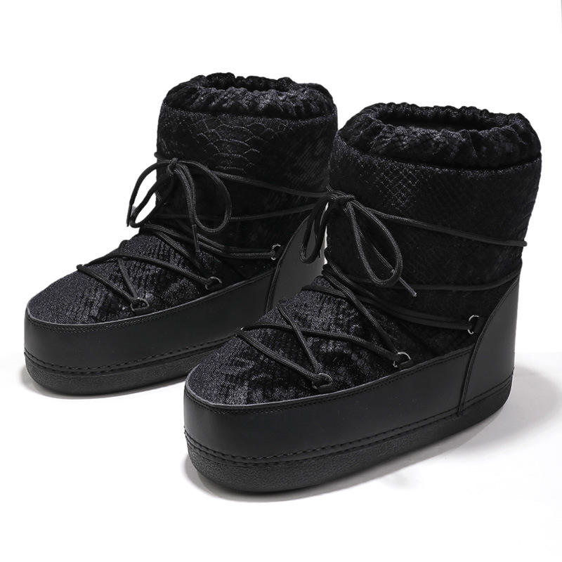 [Distribución] Botas espaciales Botas lunares de esquí de invierno de gran tamaño transfronterizas