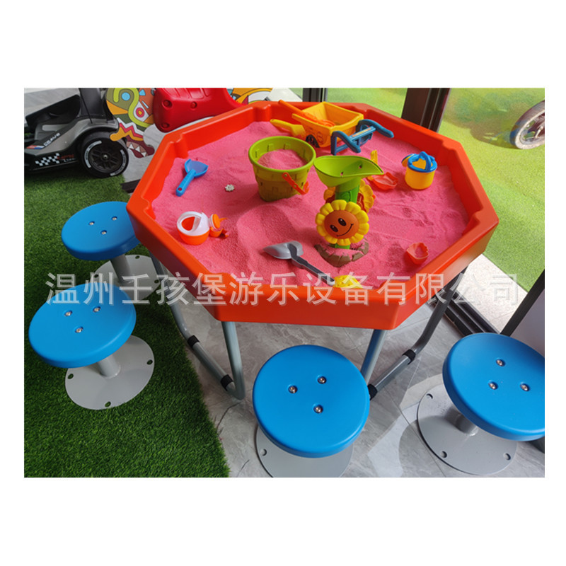 Interactive cartoon beach toy for kindergarten for amusement park
