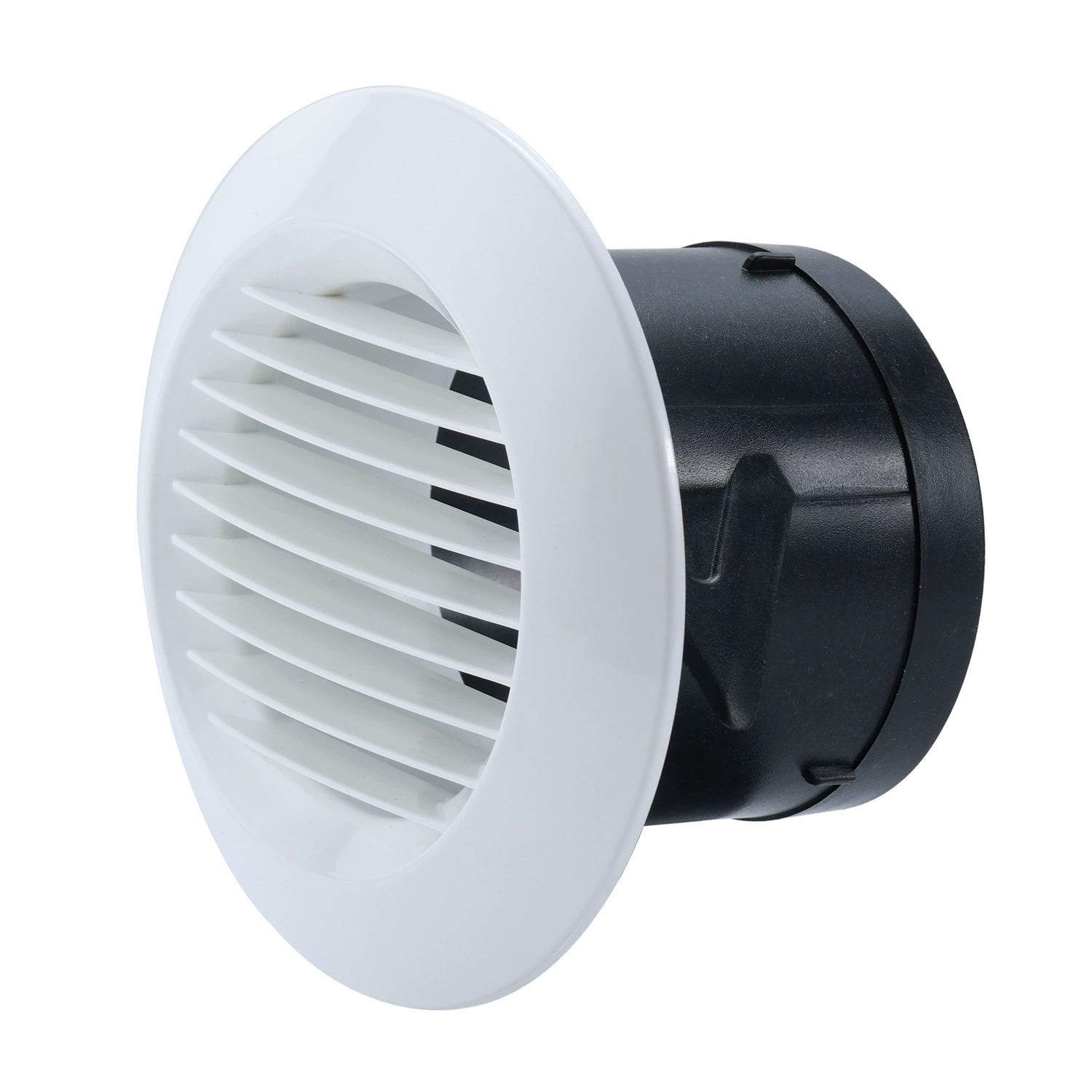 Новый стиль, круглый вентиляционный дефлектор из АБС-пластика, прямой, для внутренней центральной системы кондиционирования, вытяжной, круглый вентиляционный отверстие