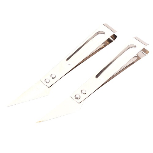 Large pointed pig hair clip, duck feather clip, hair plucking knife, dual-purpose thickened kitchen tool, one yuan street stall hot sale