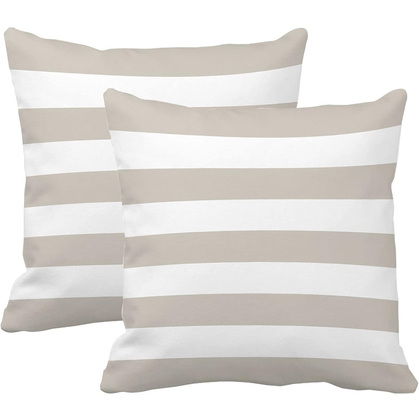 Funda de almohada con estampado de rayas simples, decoración del hogar, cojín para sofá de sala de estar, cojín para cabecera de dormitorio, impermeable