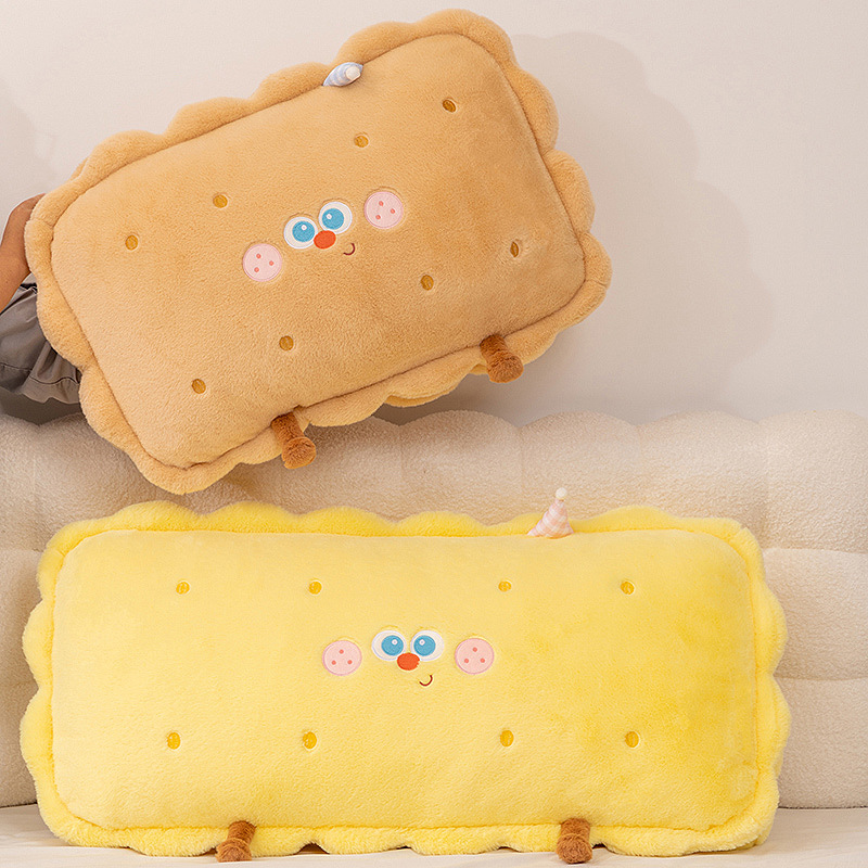 Ace Cute Biscuit Bedside Bedroom Soft Bag Backrest Removable and Washable Waist Backrest Pillow Tatami Backrest Cushion