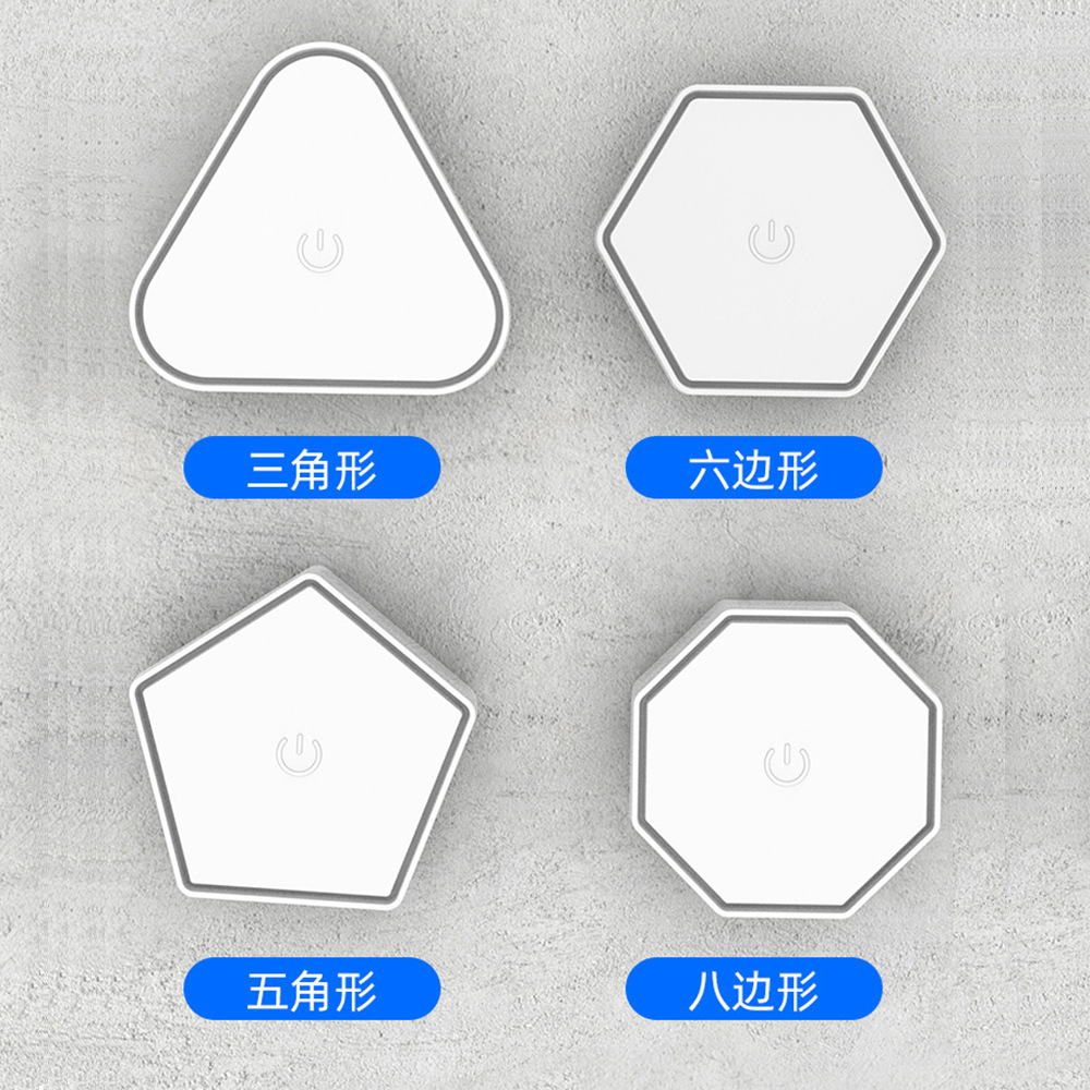 Nuevo hogar patio decorativo lámpara multifuncional inteligente control remoto lámpara AAA batería larga resistencia desmontable Asamblea