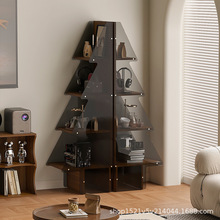 客厅书房学生家用图书架防松落地置物架亚克力阳台花架幼儿园书柜