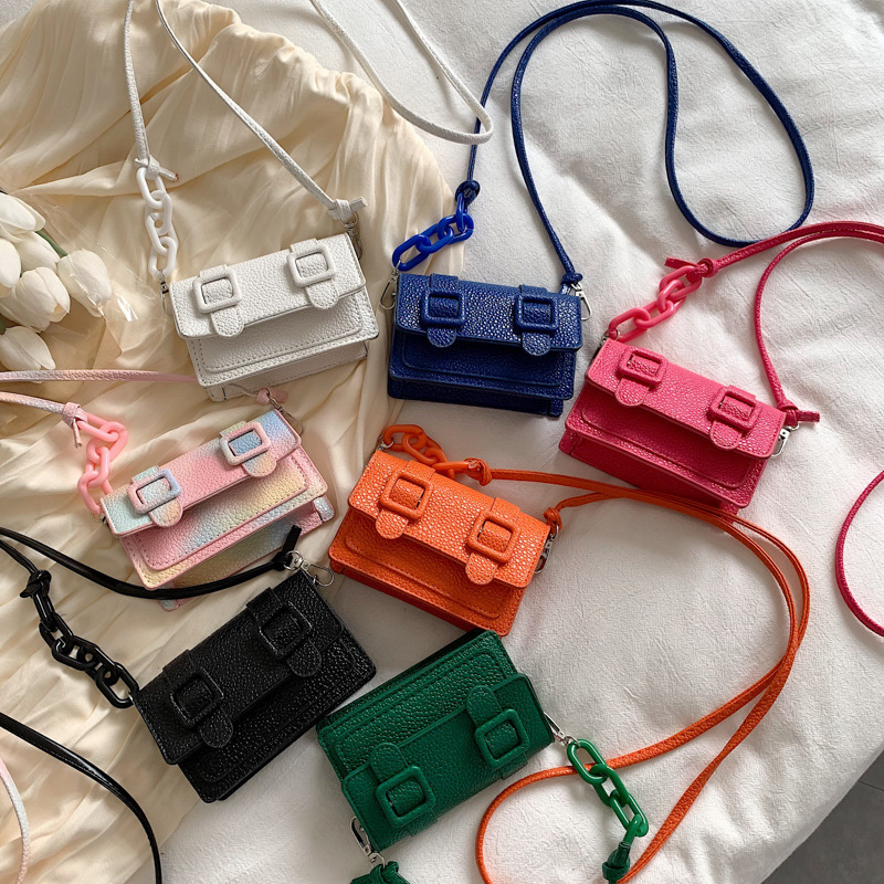 Street Trend Contrast Color Popular New Fashion Bag Women's 2022 Fashion Cambridge Bag Snooping Shoulder Crossbody Small Square Bag