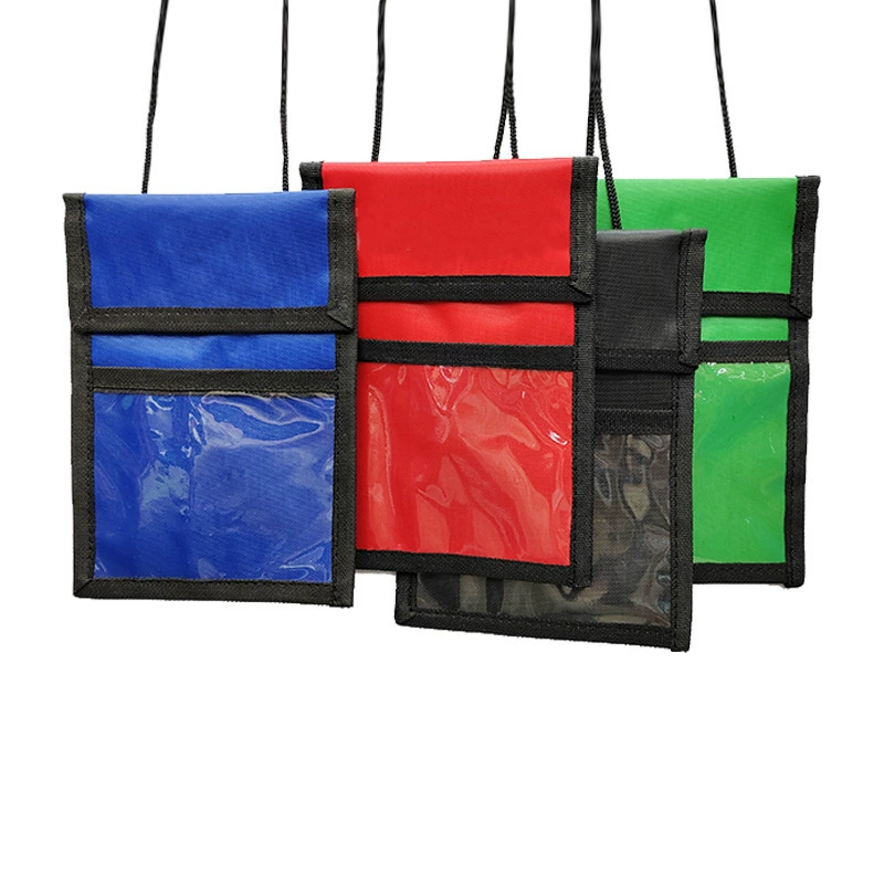 Сумка для документов для выставок через границу, многофункциональная сумка для документов на шее, сумка для паспорта с вертикальным принтом на молнии в наличии