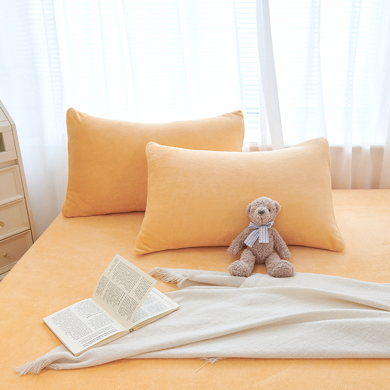 Cama de lana de leche de clase A sábanas de franela cubiertas de cama dormitorio de estudiantes de lana de coral cubierta de cama