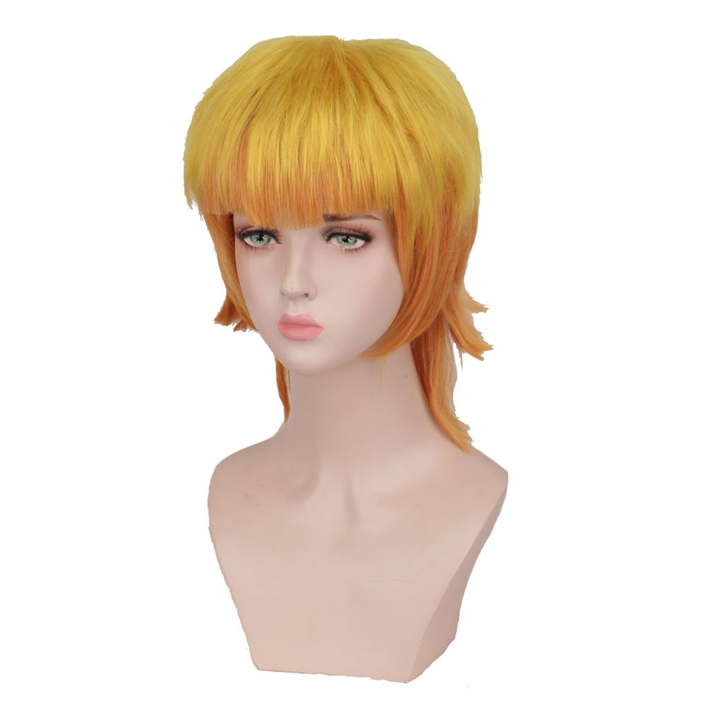 Fashion Orange Cos Wigs Anime Wigs Wholesale display picture 2
