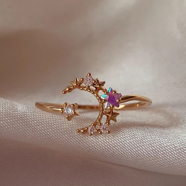 Wholesale Jewelry Elegant Modern Style Heart Shape Copper Plating Open Rings display picture 3