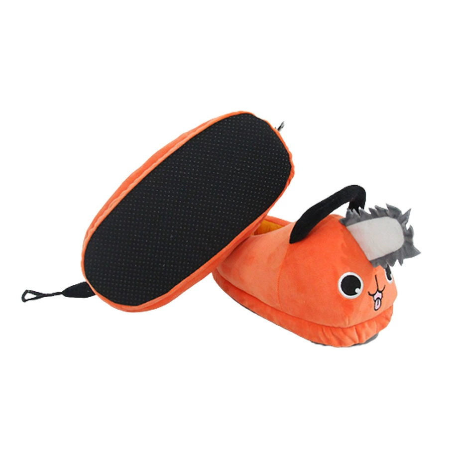 Плюшевые демисезонные утеплённые тапочки, тёплая обувь для любимых