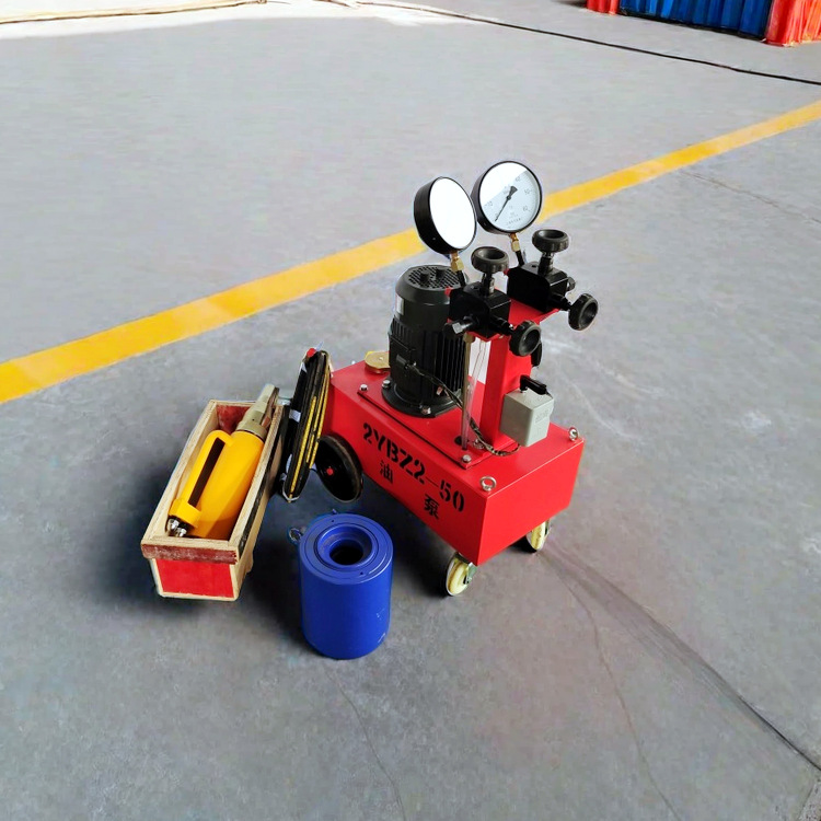 工地用工具锚 桥梁多孔张拉机张拉4孔5孔6孔千斤顶 预应力千斤顶