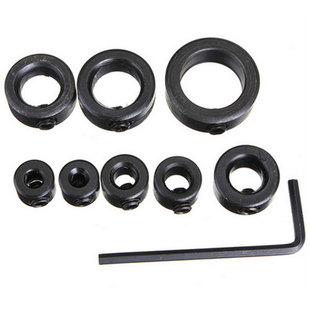 8 pieces/batch 3-16mm drill bit carbon steel drill bit stopper positioning ring depth stop collar locator