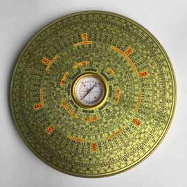 风水罗盘八卦经罗仪风水用品太极八卦罗盘罗盘综合盘纯铜厂家批发