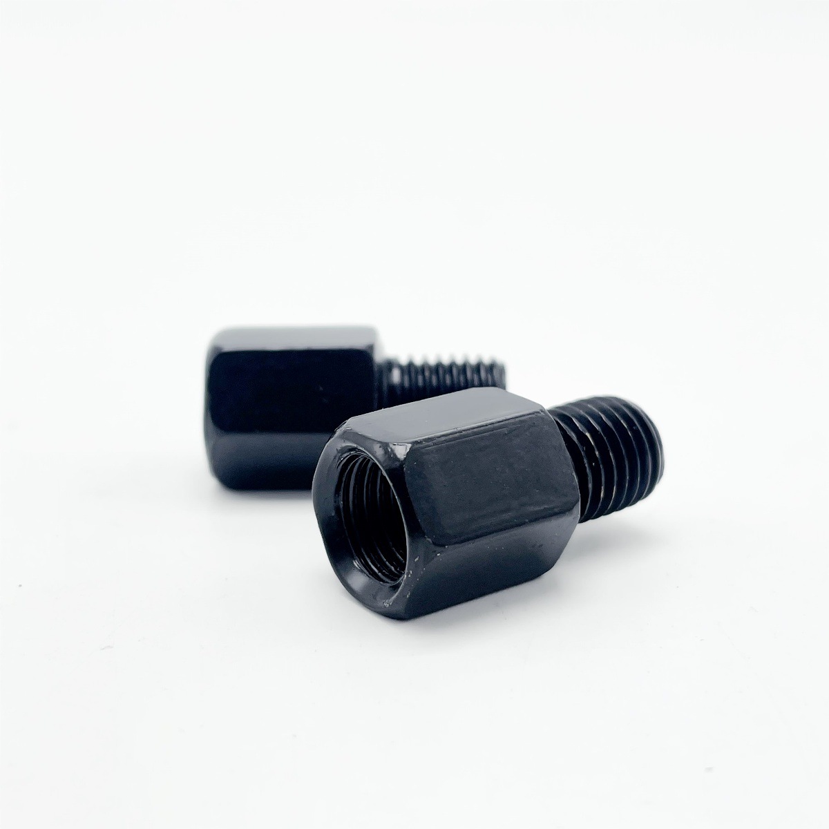 Motorcycle Rearview Mirror Heightening Screw M10 Conversion Screw 10mm Straight to Reverse Thread Adapter Screw Conversion Head