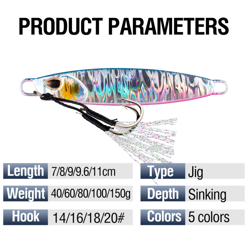 遠投路亜餌鉄板鉛魚40g-150g大坪量夜光金属餌深海釣り沈水餌卸売り|undefined