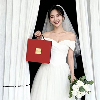 小红书同款手提商务伴手礼礼盒婚礼喜糖盒结婚伴郎伴娘商务礼品盒