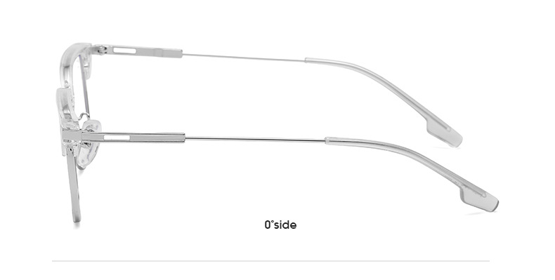 Basic Einfacher Stil Einfarbig Ac UV400-Schutz Quadrat Halbbild Männer Sonnenbrille display picture 7