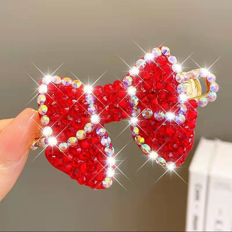 Women's Cute Geometric Rhinestone Hair Clip Hair Tie display picture 5