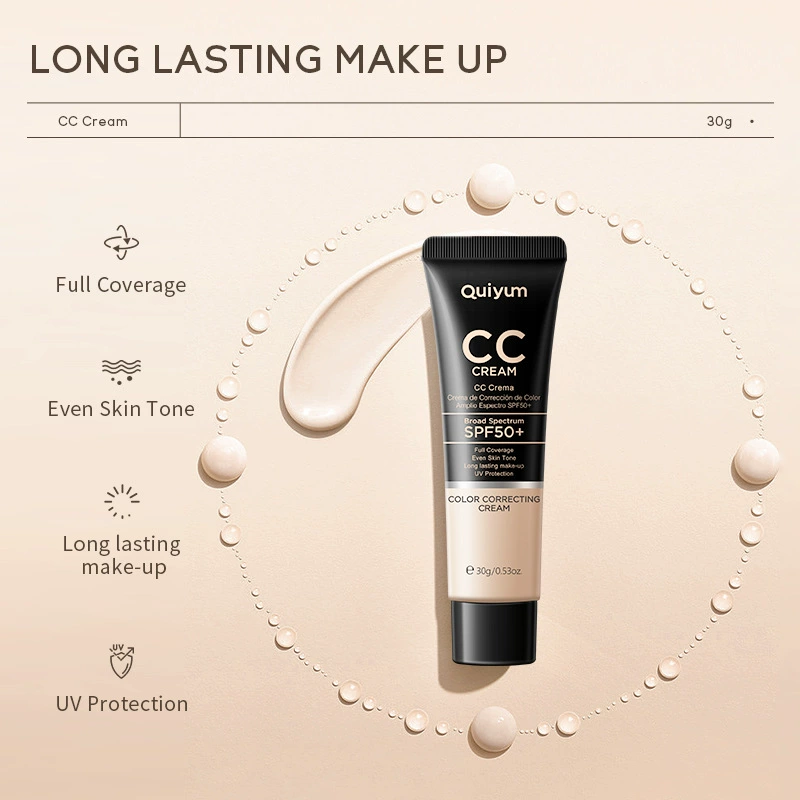 CC Cream Quiyum 30 ml, color-correcting, moisturizing, SPF15
