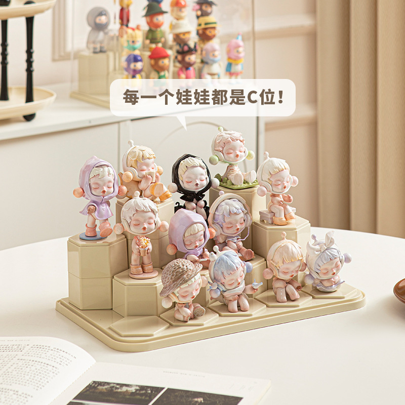 盲盒手办收纳盒透明潮玩展示盒亚克力防尘玩具乐高积木展示柜|undefined