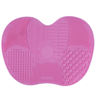 Hot New Makeup Brush Cleaning Wash Pad Silicone Wash Pad Large Mat Suction Cup Wash Pad Beauty Brush Cleaning