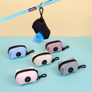Foreign trade wholesale pet supplies garbage bag dispenser factory diving material dog stool bag mini preparation dog walking