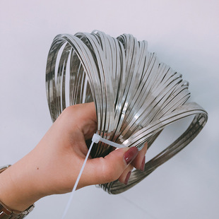Fan Cap Flat Steel Wire Source Factory Durable Flat Steel Wire Sand Steel Material Accessories Wholesale Large Quantity and Excellent Price