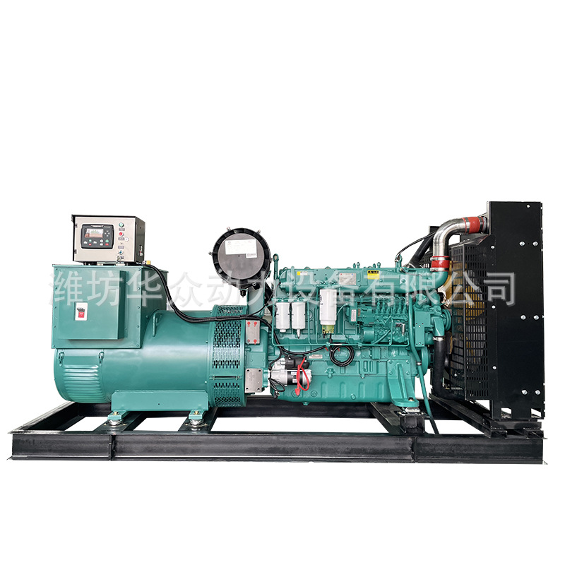 Weichai High Power 300/320Kw Generator Set Export 400Kw Emergency Single-Phase Three-Phase Silent Generator