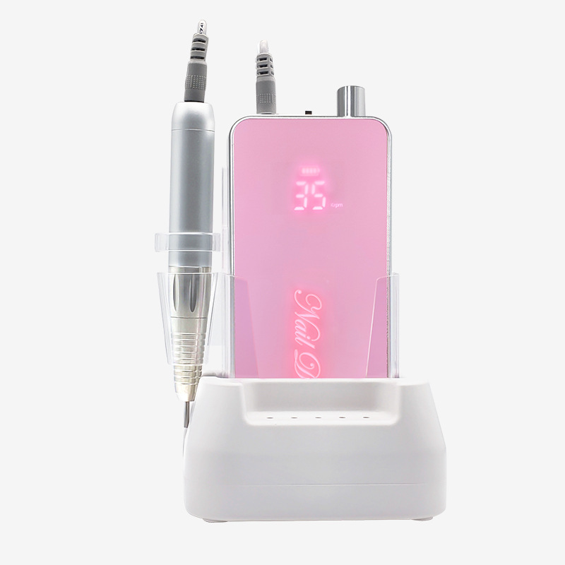 Esmalte de uñas estilo Xiaohongshu, copa hueca en stock, máquina pulidora de uñas, portátil, especialmente diseñada para salones de uñas, ultra silenciosa.