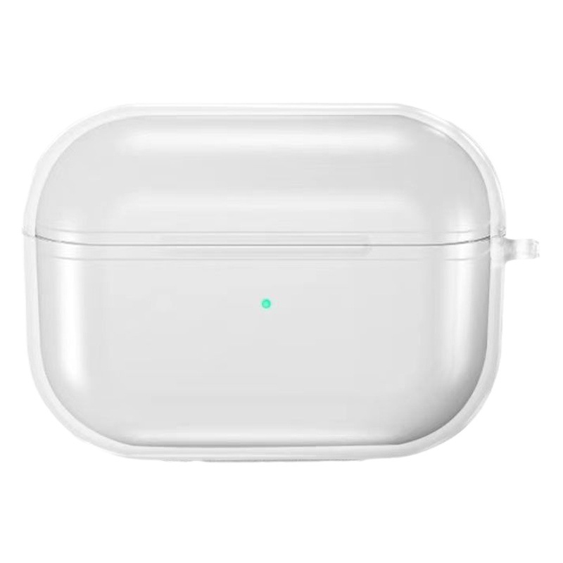 Suitable for Airpodspro 3Rd Generation Apple 4Th Generation Headphone Shell Material Transparent Airpodspro2 Material Tpu Pass