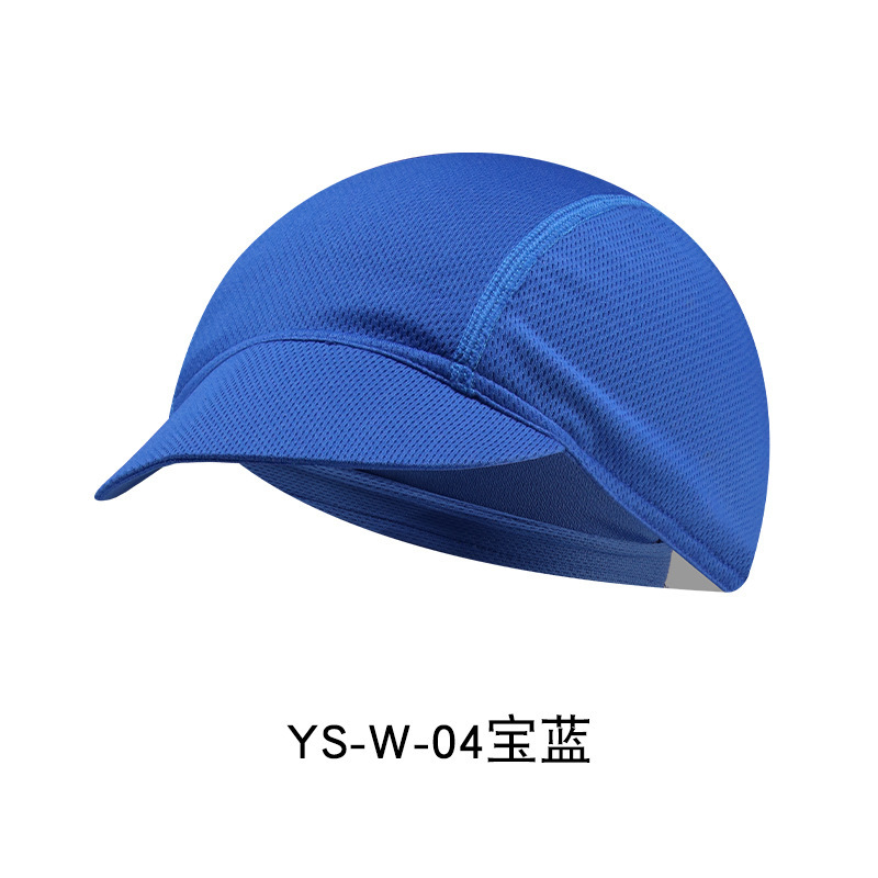Cubierta de tapa de equitación transfronteriza Tapa de protección solar transpirable gorra deportiva poliéster absorbente de sudor sombrero para el sol cubierta de la bicicleta tapa del pañuelo