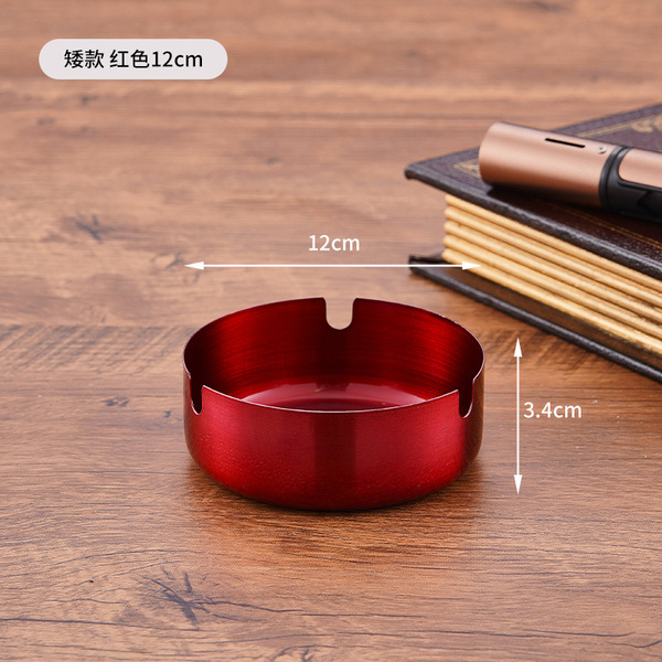windproof ashtray stainless steel for hotel for commercial use